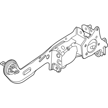 Ford LX6Z-5A969-Q KNUCKLE AND HUB ASY