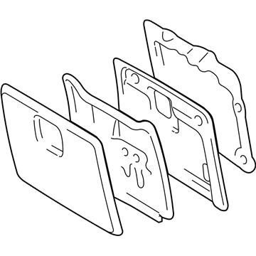 Ford YW4Z-54060T10-AAC Box Assembly - Glove Compartment