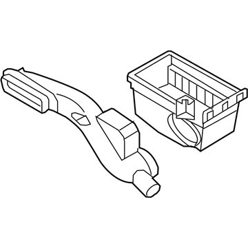 Mercury Milan Air Filter Box - 7H6Z-9A600-A