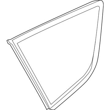 Ford GM5Z-5829710-C Glass - Quarter Window