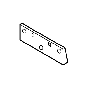 Ford LB5Z-17A385-BA BRACKET - LICENSE PLATE