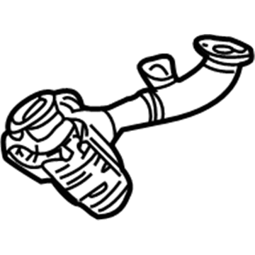 Mercury Catalytic Converter - 4F1Z-5E212-A