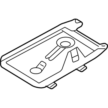 Mercury Battery Tray - 6E5Z-10732-AA