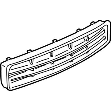 2000 Lincoln LS Grille - XW4Z-17B814-AA