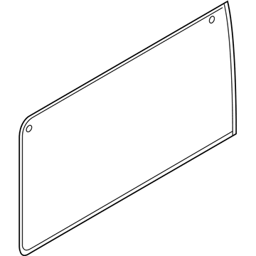 Ford HK4Z-6129711-F Glass - Quarter Window