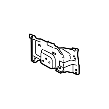 Ford JL3Z-17B985-A Plate - Bumper Mounting