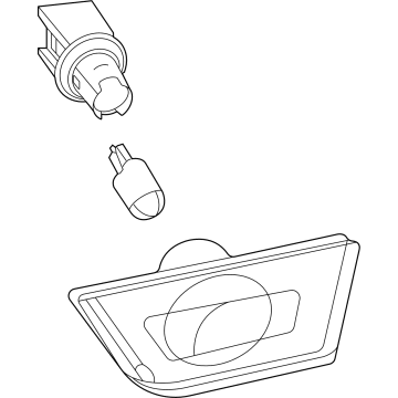 Ford Maverick Side Marker Light - NZ6Z-13A565-A