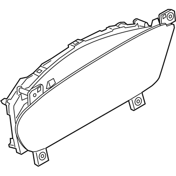 Ford Escape Speedometer - LJ6Z-10849-DKG