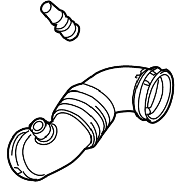 2009 Ford Escape Air Intake Coupling - 9L8Z-9B659-D