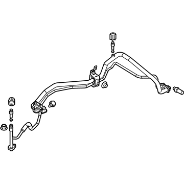 Ford Focus A/C Hose - AV6Z-19A834-W