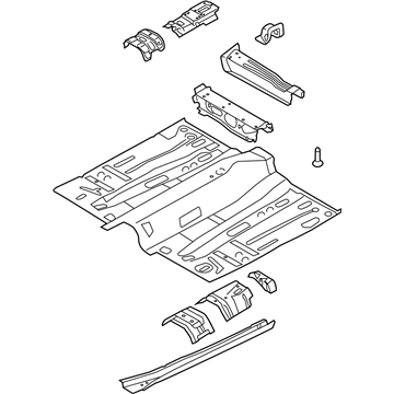 Ford Escape Floor Pan - CV6Z-7811135-A