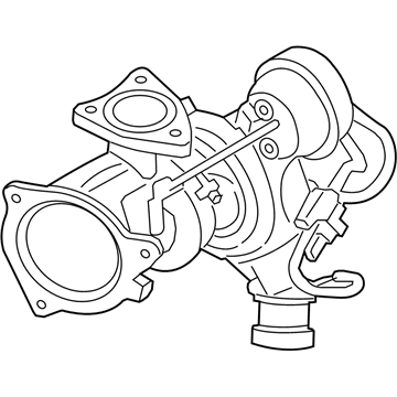 Ford CJ5Z-6K682-L Turbocharger Assembly