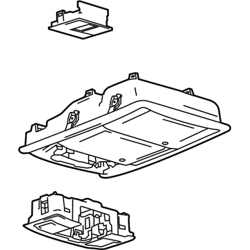 Ford 9L3Z-18519A70-AC Console Assembly - Overhead