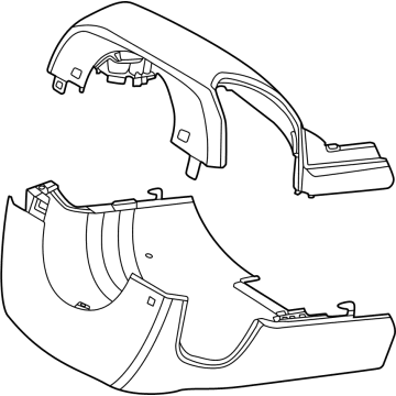 Ford PC3Z-3530-BB SHROUD ASY - STEERING COLUMN