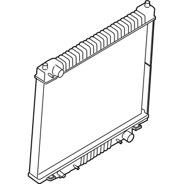 2009 Ford E-250 Radiator - 8C2Z-8005-D