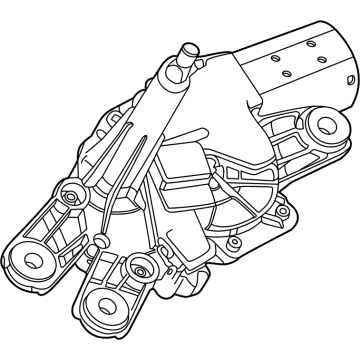 2021 Ford Edge Wiper Motor - FK7Z-17508-D