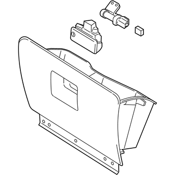 Ford 4L7Z-7806024-AAA Box Assembly - Glove Compartment