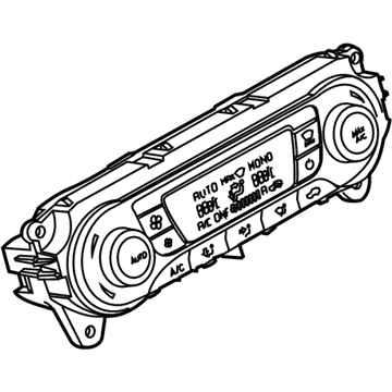 Ford Focus A/C Switch - F1EZ-19980-A