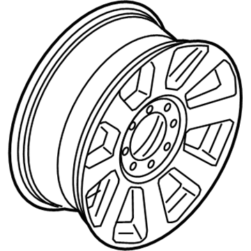 Ford LC3Z-1007-C WHEEL ASY