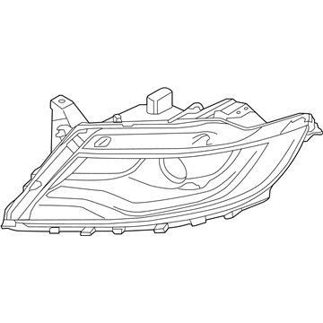 Ford FA1Z-13008-H Lamp Assembly