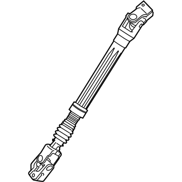 Ford Police Interceptor Utility Steering Shaft - L1MZ-3B676-B