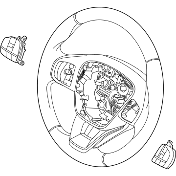 Ford NZ6Z-3600-FA WHEEL ASY - STEERING