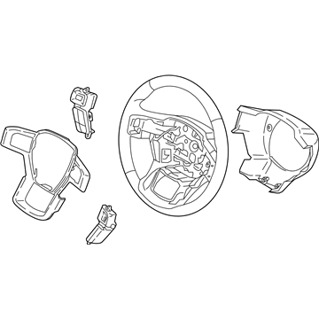 Ford LC3Z-3600-JB WHEEL Assembly - STEERING