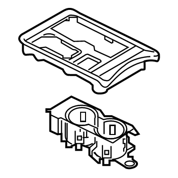 Ford KT4Z-58044D90-AD COVER - CONTROL SELECTOR LEVER