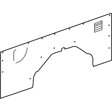 Ford CK4Z-6131012-D TRIM - LOAD COMPARTMENT