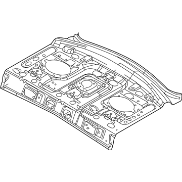 Ford AG1Z-5446506-A Panel Assembly - Package