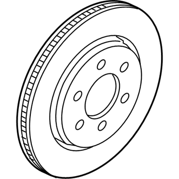 2020 Ford Expedition Brake Disc - JL3Z-1125-C