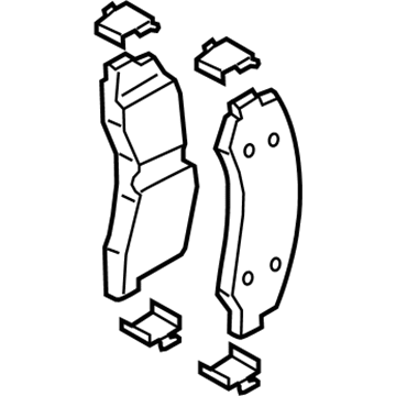 Ford ML3Z-2001-B KIT - BRAKE LINING