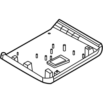 Ford ML3Z-1506024-CP COVER AND PAD - CENTER ARMREST