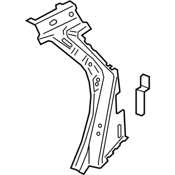 Ford FA1Z-5828409-A Reinforcement Assembly - Bodyside