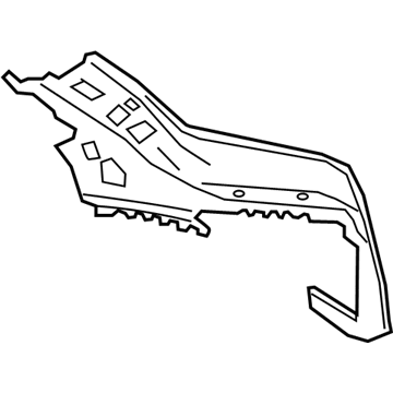 Ford FA1Z-5841021-A Reinforcement - Roof Rail