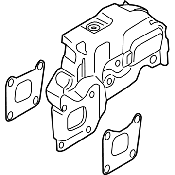 2021 Ford EcoSport Exhaust Flange Gasket - F1FZ-9N454-K