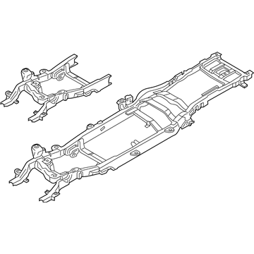 2021 Ford F-350 Super Duty Front Cross-Member - NC3Z-5005-L