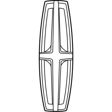 Ford MC5Z-8213-DA EMBLEM ASY - RADIATOR GRILLE