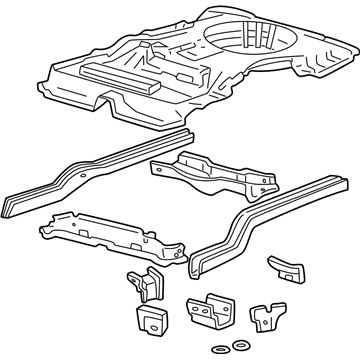 Ford Taurus Floor Pan - 4F1Z-5411215-AA