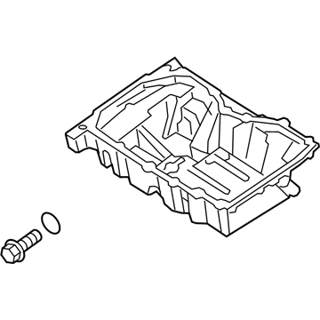 Ford Maverick Oil Pan - K2GZ-6675-D