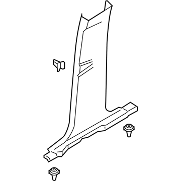 Ford EJ7Z-7824346-AB Trim - "B" Pillar