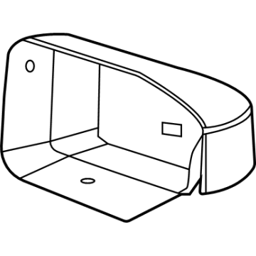 2022 Ford Bronco Mirror Cover - M2DZ-17D743-EAPTM