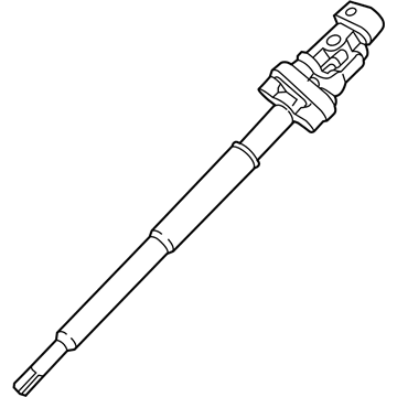 Ford Steering Shaft - FL3Z-3E751-B