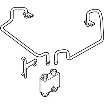 Lincoln MKT Automatic Transmission Oil Cooler Line - AA5Z-7R081-A