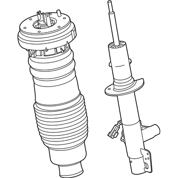 Ford LC5Z-18124-W STRUT - SUSPENSION