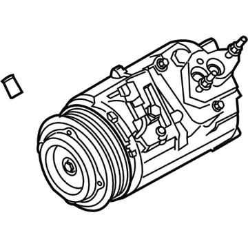 2020 Ford Fusion A/C Compressor - JS7Z-19703-B