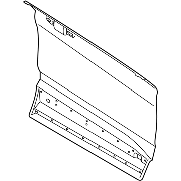 Ford LC5Z-7820201-A PANEL ASY - DOOR - OUTER