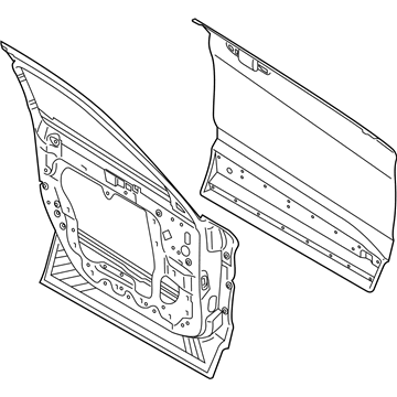 Ford LC5Z-7820124-B DOOR ASY - FRONT