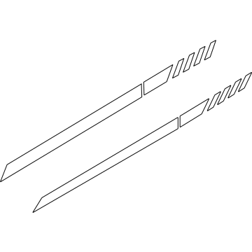 Ford M1PZ-16038-AA MOULDING - FRONT WHEEL ARCH