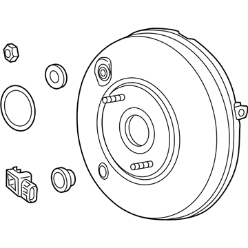 2013 Ford Fusion Brake Booster - DG9Z-2005-K